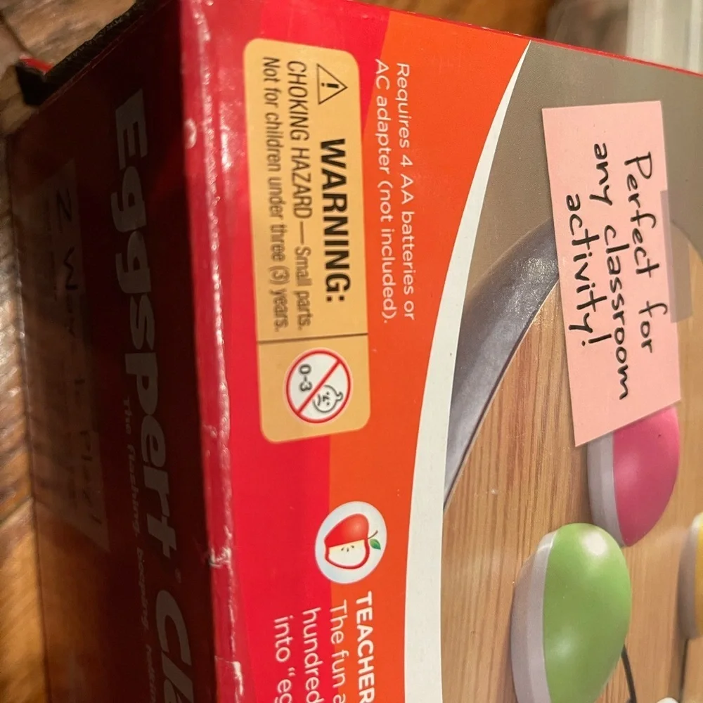 Eggspert Classic Educational Insights Classroom Buzzer Game New